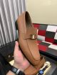 Ferragamo Brown Calfskin Leather Man Shoes 052508 (4)_th.jpg
